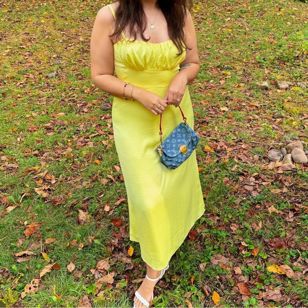 LOFT Yellow Dress
